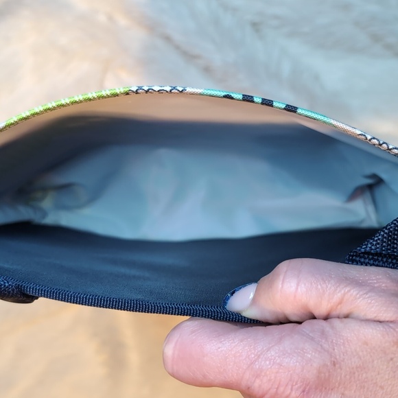 Thirty one Hanging Tote Back Seat Organizer Beach Aqua Floral Pattern - Picture 7 of 10